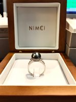 Anello Nimei Donna Perle Australia in Oro bianco Perla 10.0 Ct PLI1624T-14 - PLI1624T-14